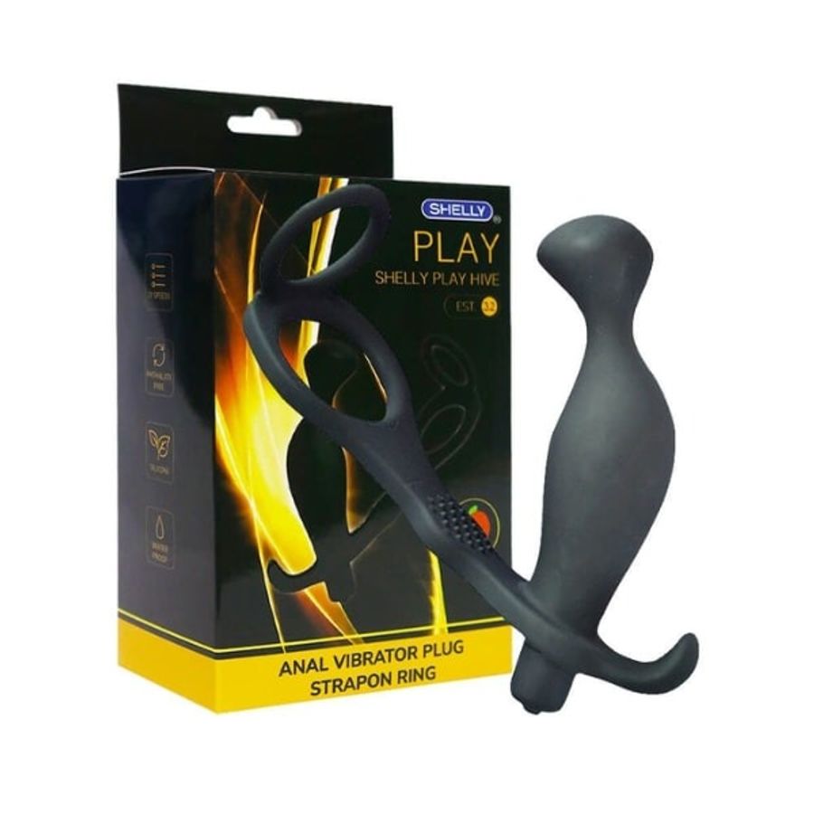 Đồ chơi hậu môn Shelly Play Hive mềm mai kích thích