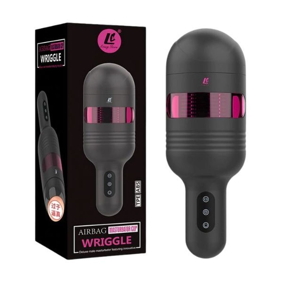 Cốc âm đạo giả Easy Love Wriggle rung thục liếm tự động