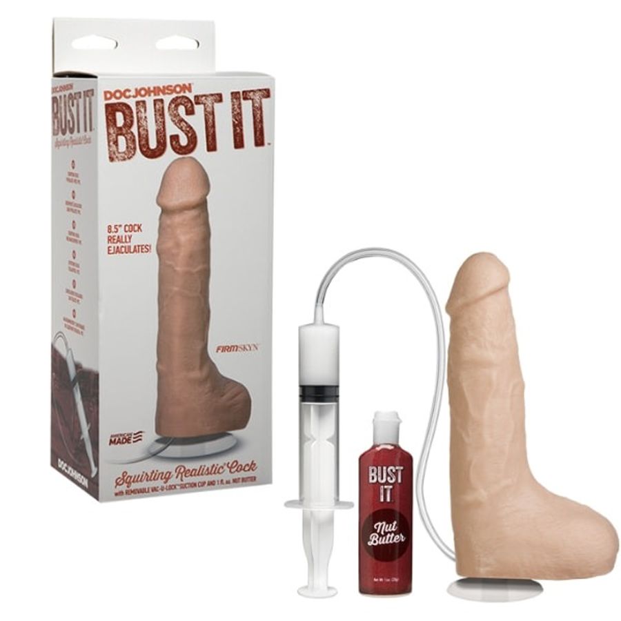 Dương vật giả Doc Johnson Bust It Squirting Realistic Cock
