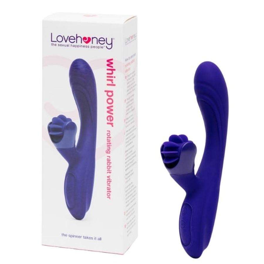 Dương vật giả Lovehoney Whirl Power có rung kèm xoay