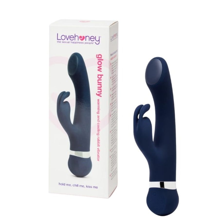 Dương vật giả Lovehoney Glow Bunny có chế độ nóng lạnh