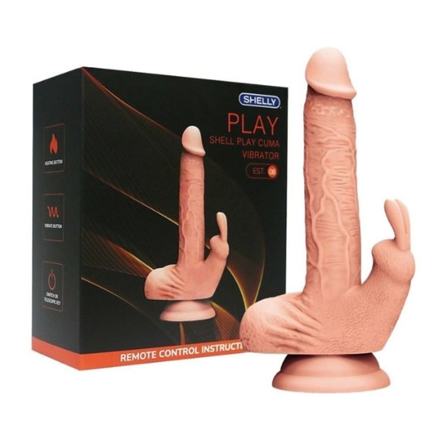 Dương vật giả dính tường Shelly Play Cuma có tai thỏ