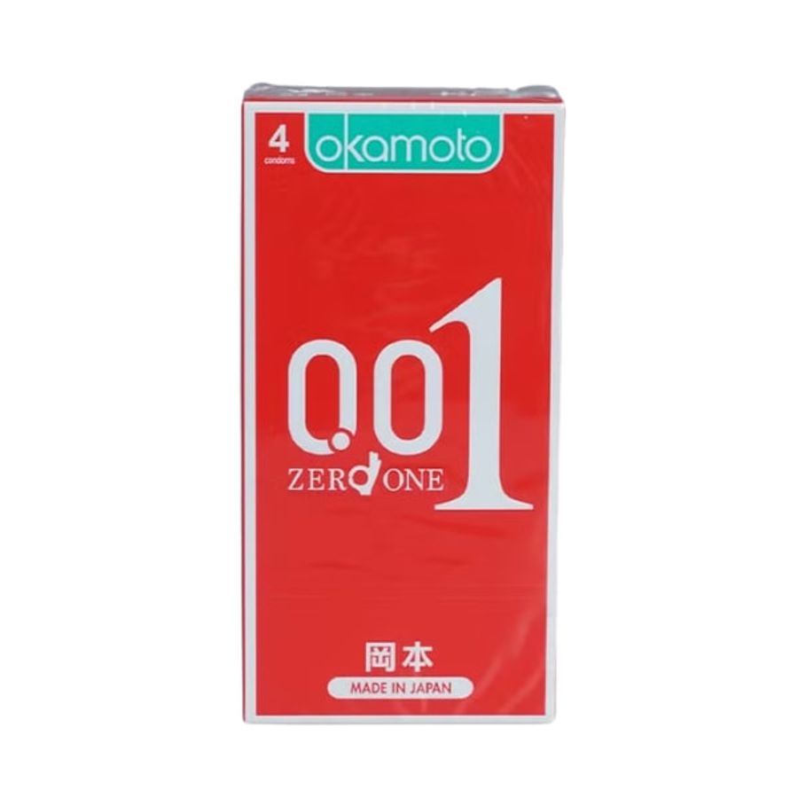 Bao cao su Okamoto 0.01 Zero One siêu mỏng, siêu sướng