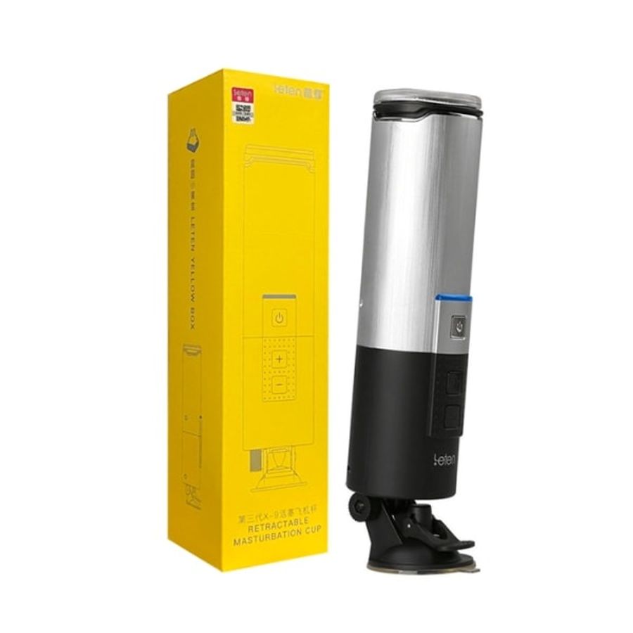 Âm đạo giả gắn tường Leten X9 mút dương vật tự động