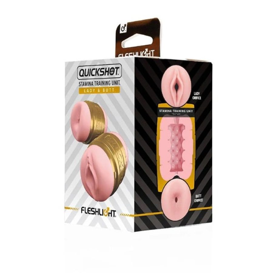 Âm đạo giả 2 đầu Fleshlight Lady and Butt siêu mềm mịn
