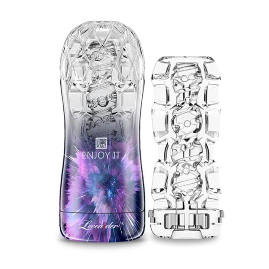 Âm đạo giả Loveaider Enjoy IT trong suốt mềm mịn