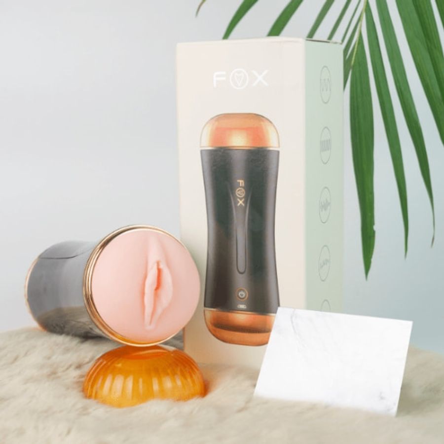 Âm đạo giả 2 đầu Weyes Fox siêu mềm mịn có rung