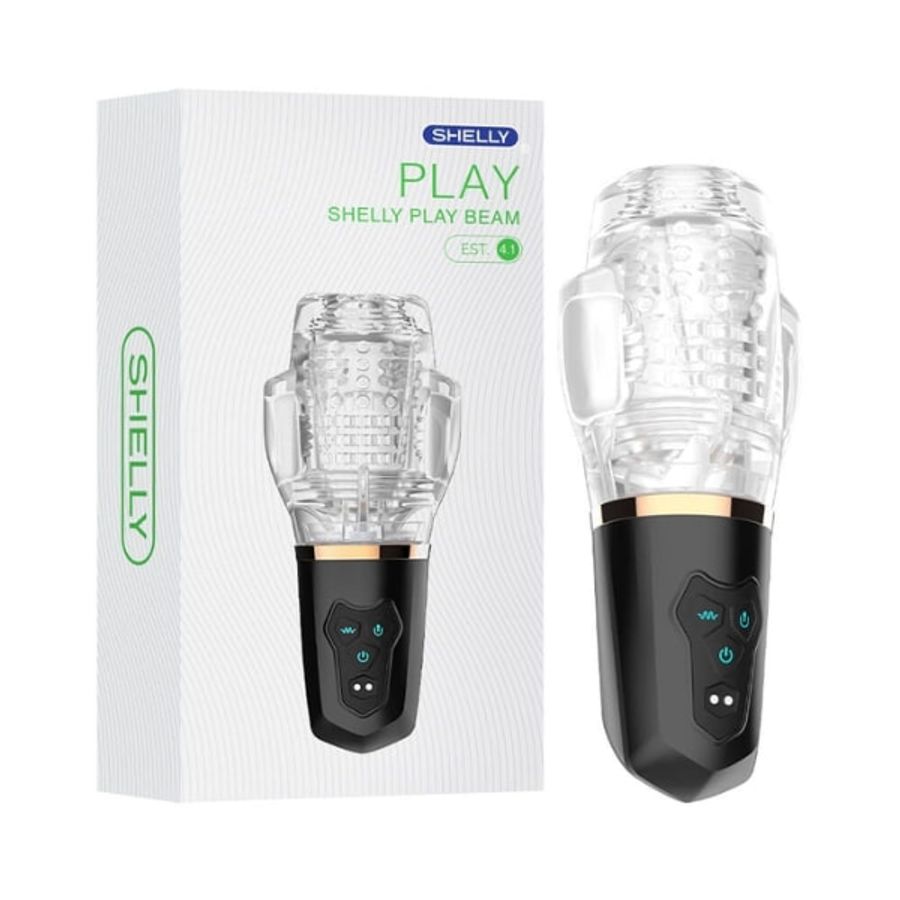 Âm đạo giả Shelly Play Beam đa chế độ rung hút