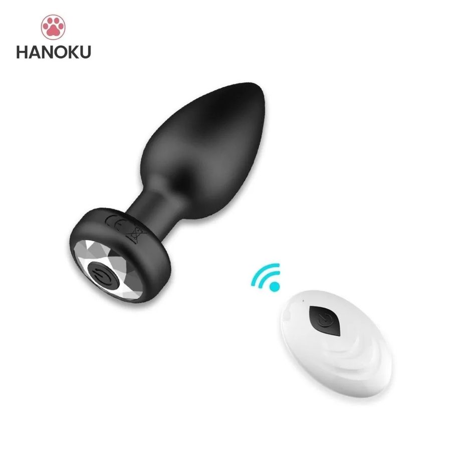 (Có video) Phích cắm hậu môn rung Neo điều khiển từ xa 10 chế độ 