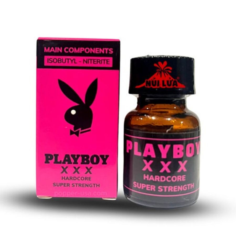 Chai hít Popper Playboy XXX 10ml mới xuất hiện trên thị trường kích thích bao phê