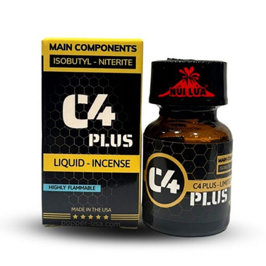 Chai hít Popper C4 Vàng 10ml huyền thoại Mẫu Mới nay càng phê hơn kích thích bao phê 