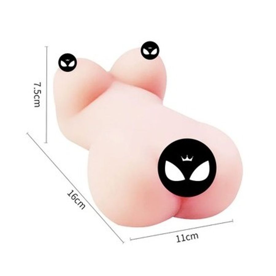 Búp bê nửa người silicon có mông to ngực nở dài 16cm 393728