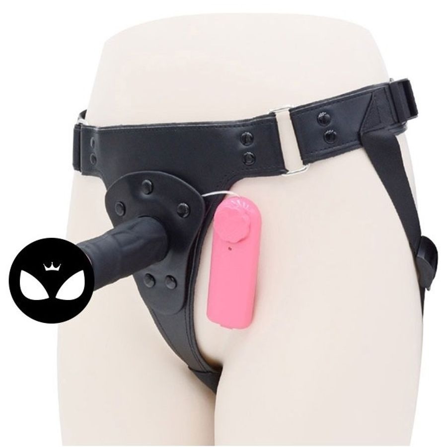 Dương vật giả silicon liền quần có rung dài 13cm 393664