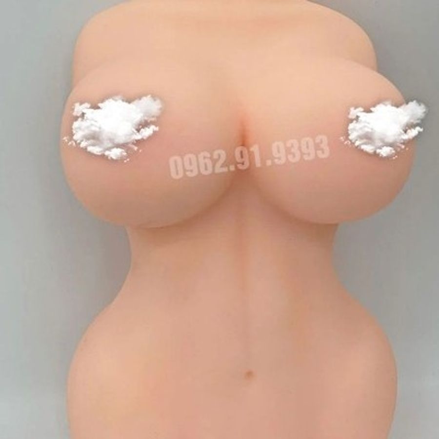 Búp bê âm đạo nửa thân silicon có ngực và mông to