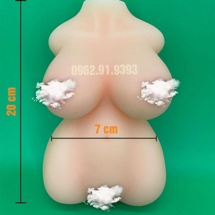 Búp bê âm đạo bán thân silicon có âm đạo L