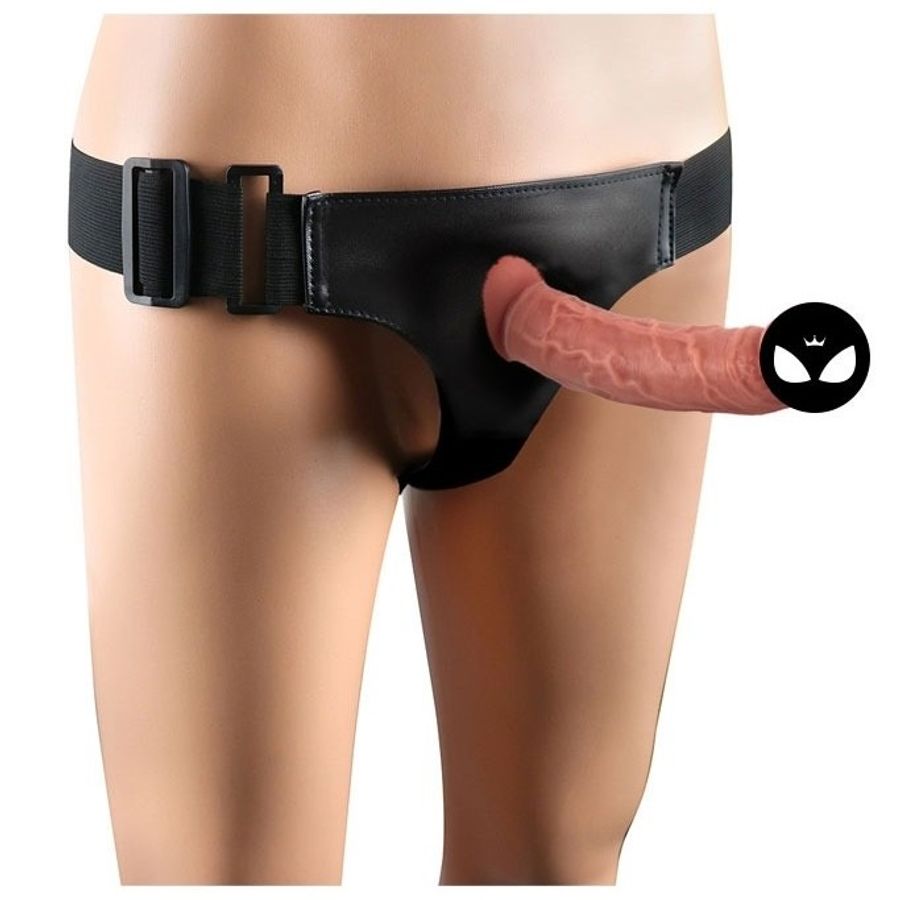 Dương vật giả silicon dài 16.5cm có quần điều chỉnh được