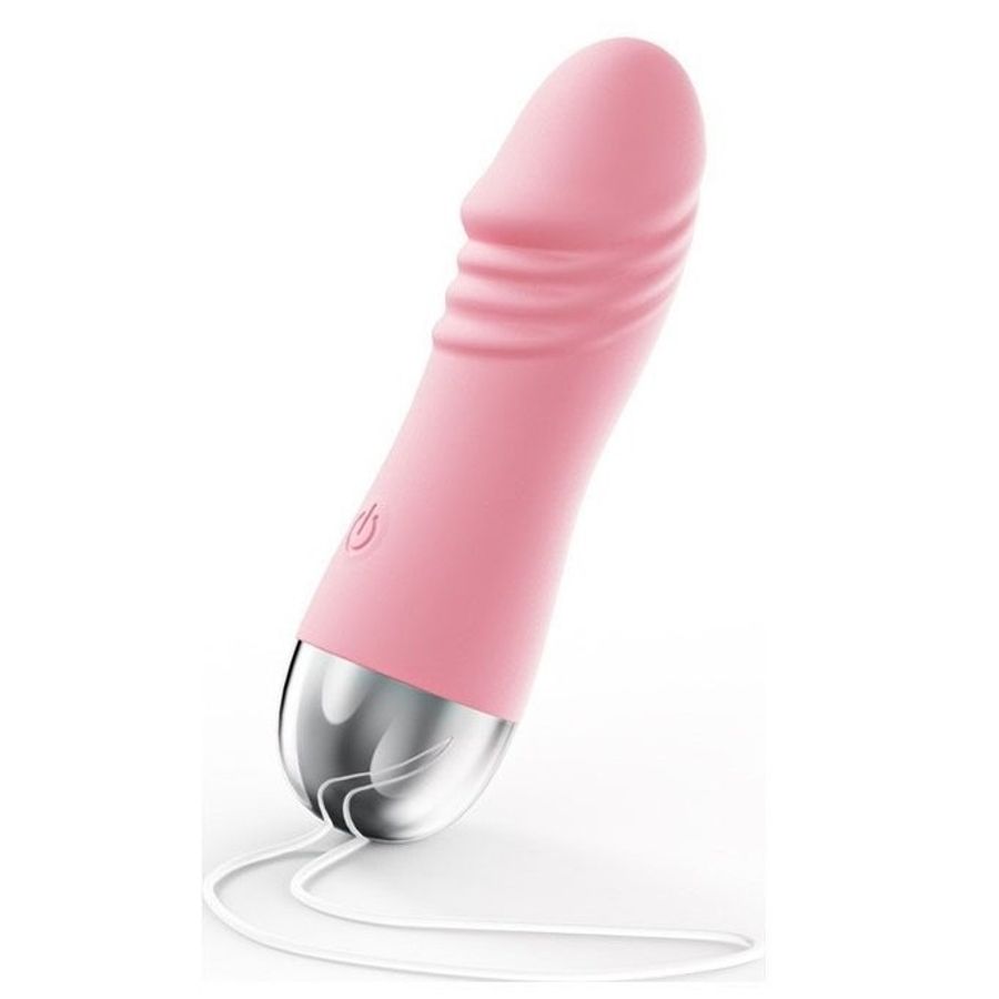 Dương vật giả mini điều khiển qua APP sạc điện 393572