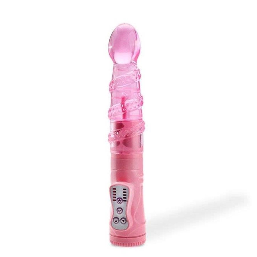 Máy rung xoay ngoáy âm đạo cầm tay hình cô gái dài 24.5cm