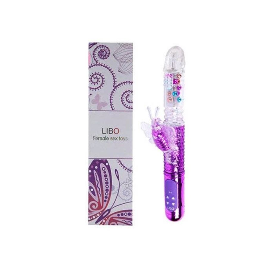  Dương vật giả silicon thiết kế nhánh phụ dài 295mm