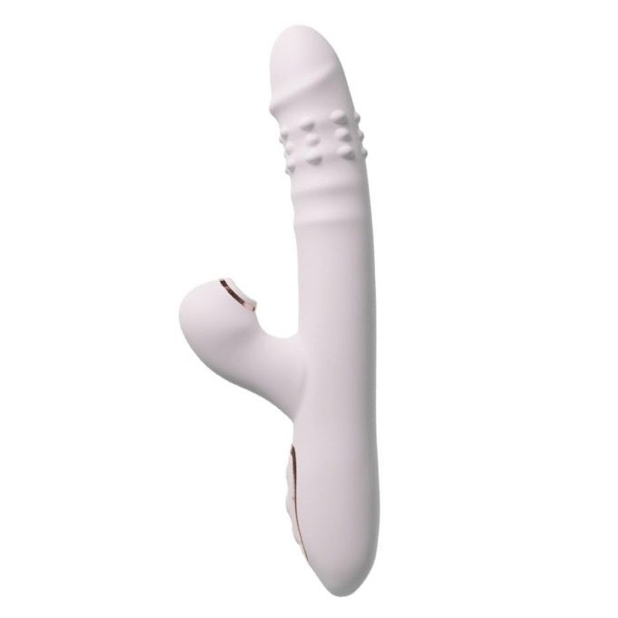 Dương vật giả rung xoay thụt kết hợp tỏa nhiệt dài 21cm