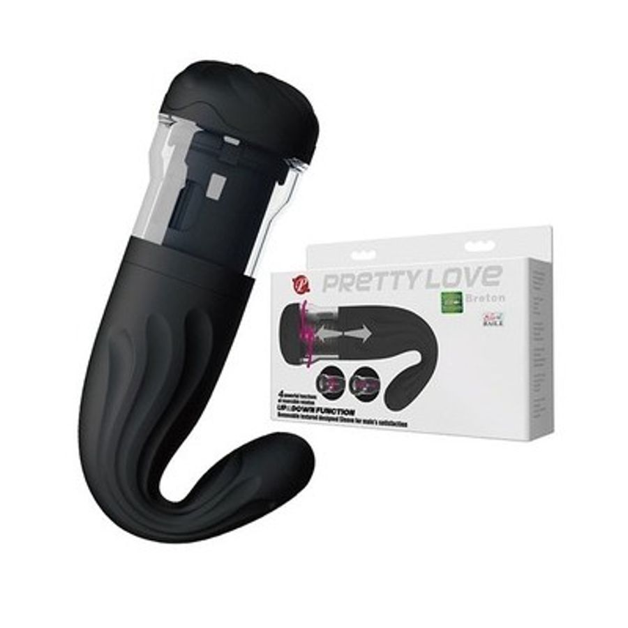 Âm đạo giả silicon tự động có chế độ