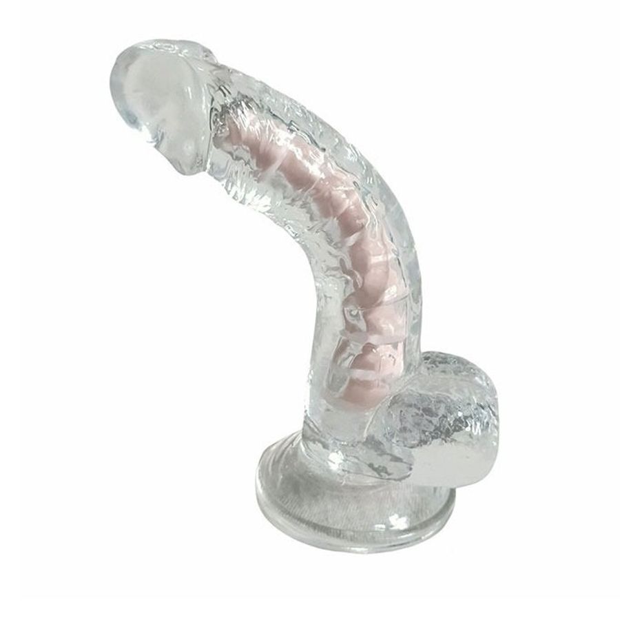 Dương vật giả silicon có khớp bẻ cong ở trong dài 13cm