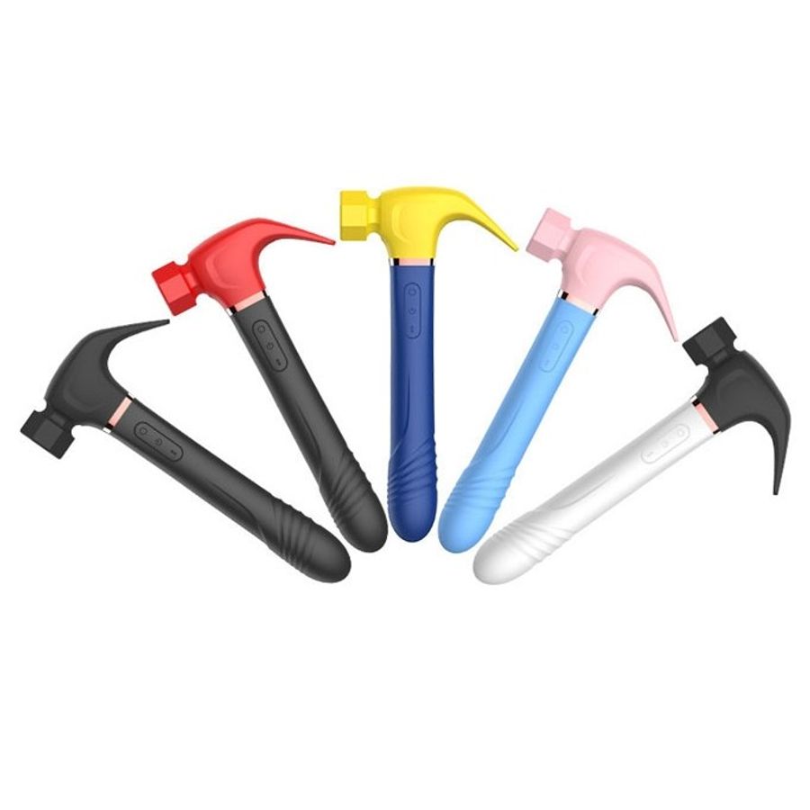 Máy rung mút hút thụt silicon ngụy trang cây búa dài 23cm