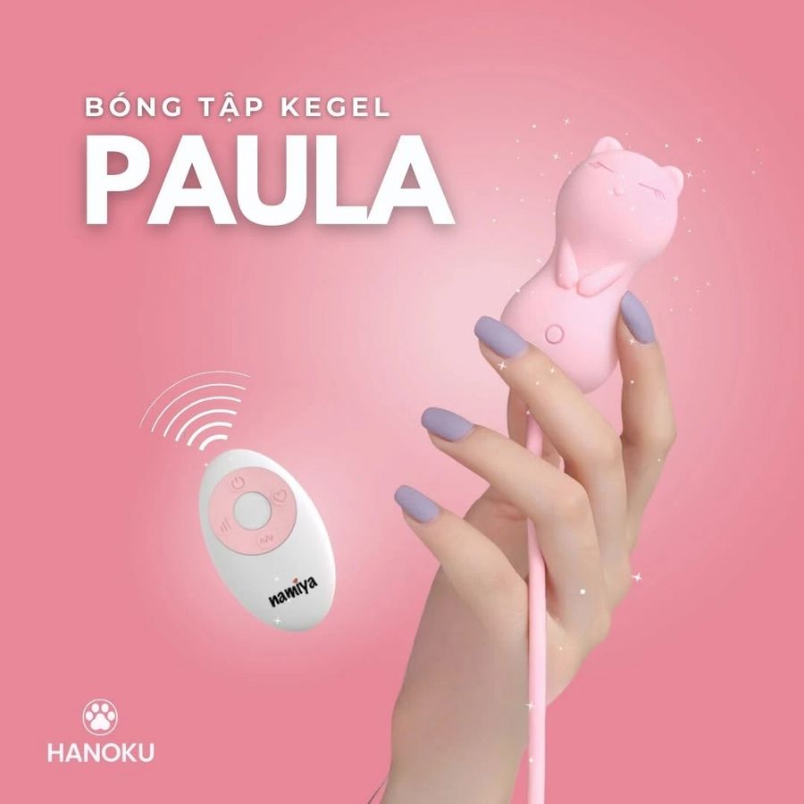 (Có video) Trứng rung kết hợp tập se khít Kegel Paula Kistoy 