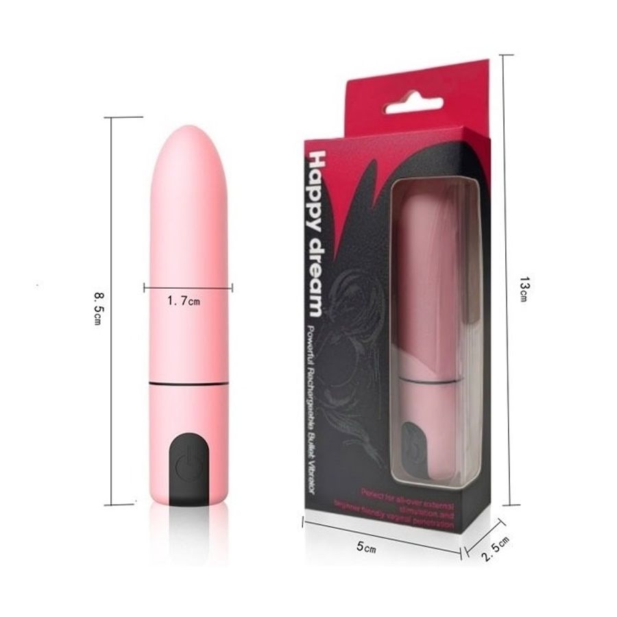 Trứng rung mini ngụy trang hình đạn nhọn dài 8.5cm