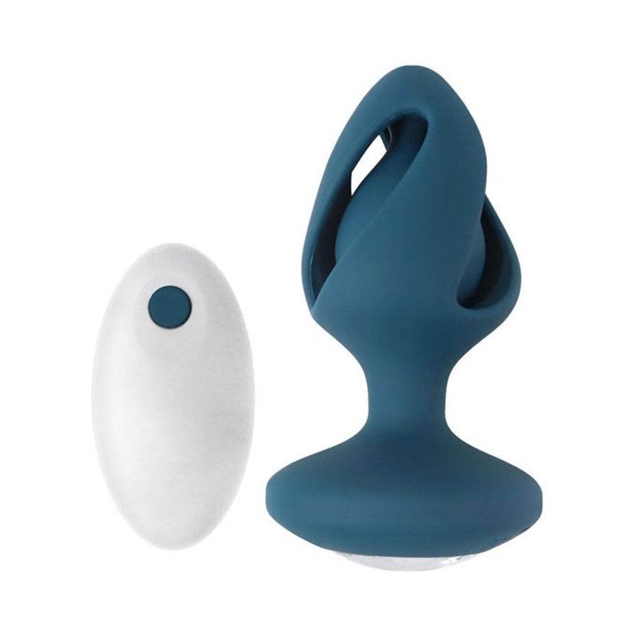 Máy rung hậu môn điều khiển mini từ xa dài 8.6cm sạc điện