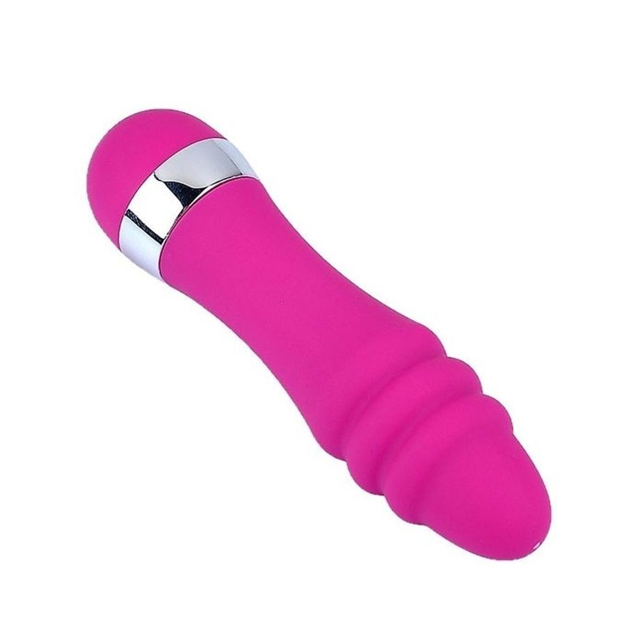 Trứng rung tình yêu mini bỏ túi đầu màu hồng dài 10.8cm