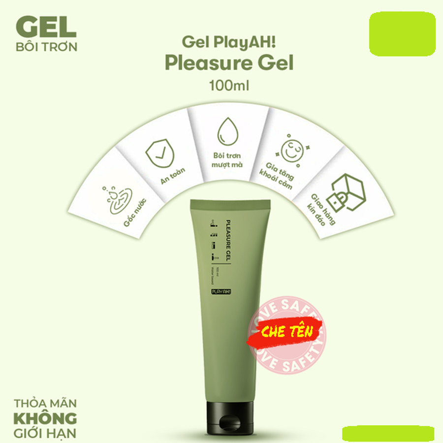 Gel Bôi Trơn Gốc Nước Playah Basic Chính Hãng Cao Cấp Chai 100ml