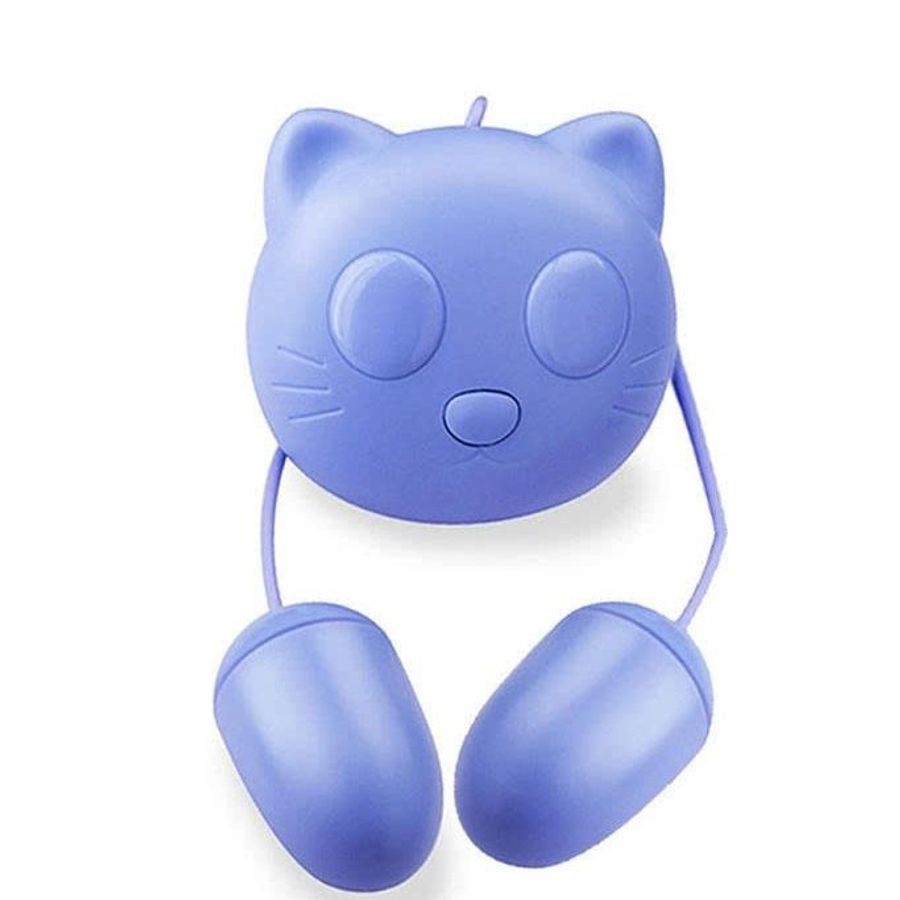 Trứng rung 2 đầu mini 10 chế độ con mèo kích thích 3 điểm