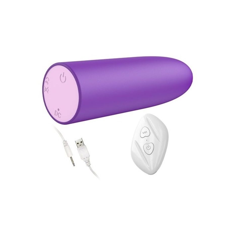 Trứng rung mini có 10 chế độ dài 7.5cm điều khiển từ xa