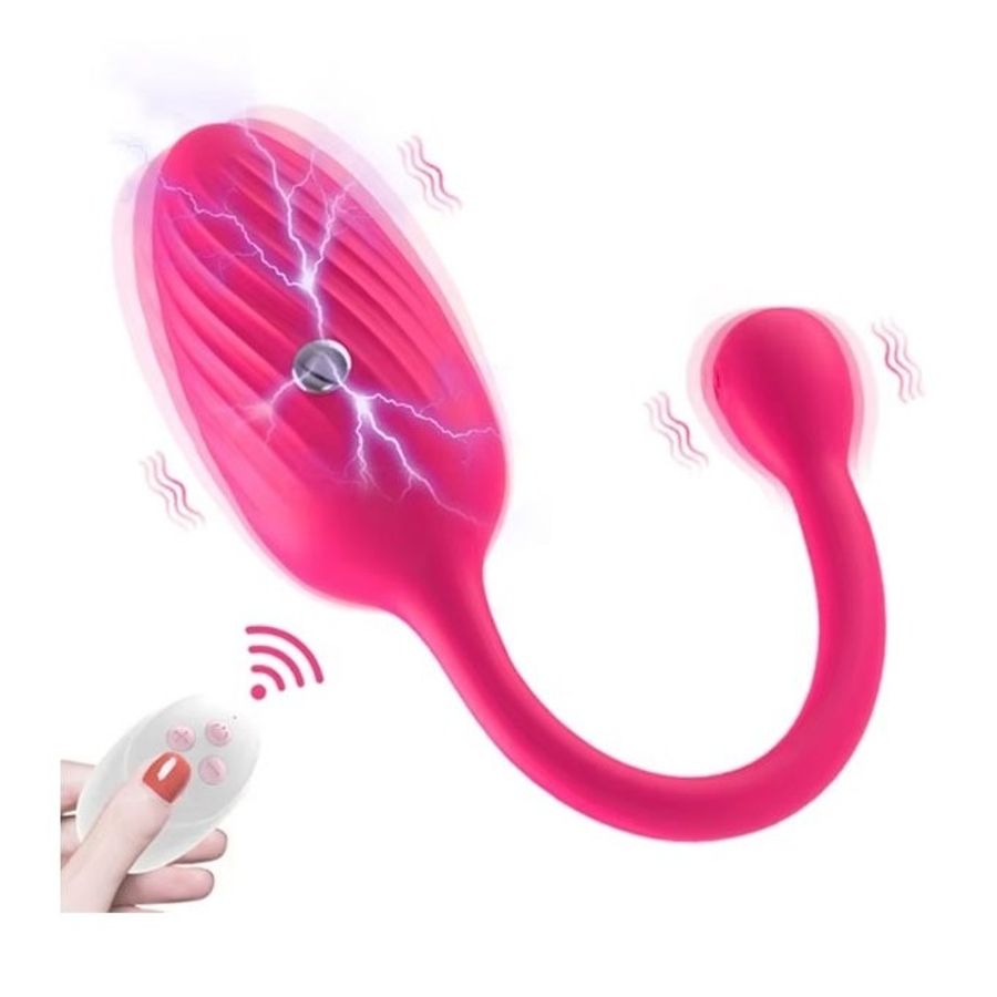 Trứng rung sốc điện điều khiển từ xa có 10 chế độ