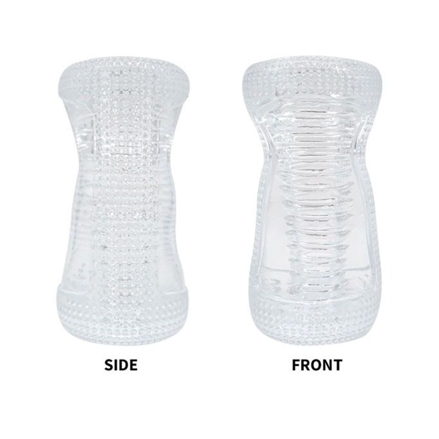 Cốc tâm đạo giả mini silicon trong suốt đường kính 2.6cm