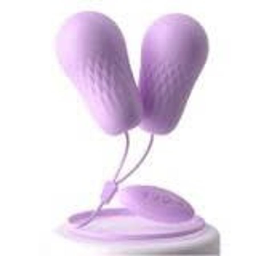 Trứng rung 2 đầu silicon sạc điện dài 75cm chống nước