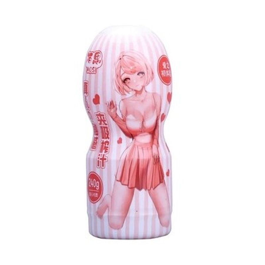 CỐC ÂM ĐẠO GIẢ anime silicon mềm dẻo dài 15x6.8cm