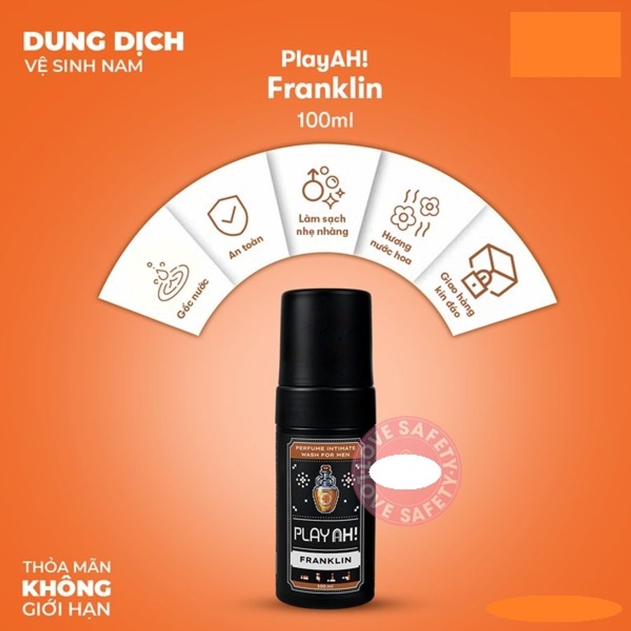 Dung Dịch Vệ Sinh Nam Playah Franklin Foam