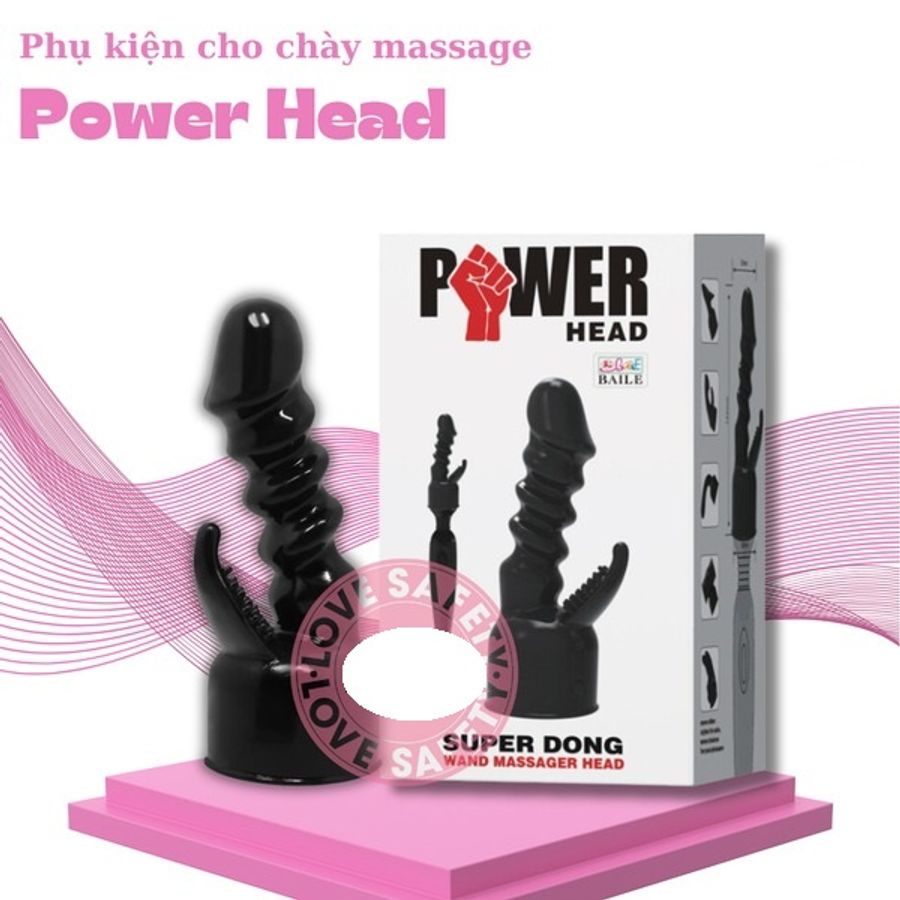Phụ Kiện Đầu Dương Vật Có Nhanh Dành Cho Chày Massage Power Head