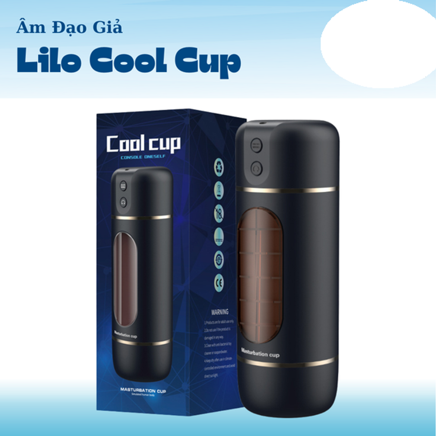 Âm Đạo Giả Rung Thục Đa Năng Cao Cấp Lilo Cool Cup Tự Phê Dành Cho Nam