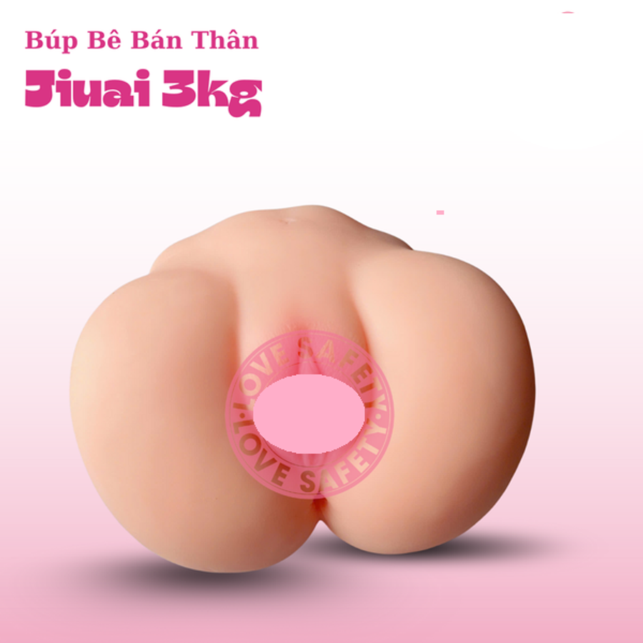 Búp Bê Tình Yêu Bán Thân Dưới Silicone Mềm Mại Jiuai 3kg