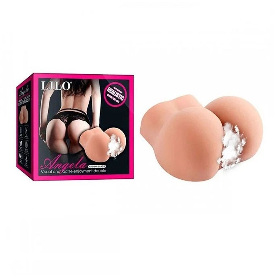 Mông giả có âm đạo và lỗ hậu môn silicon dài 16.5cm 