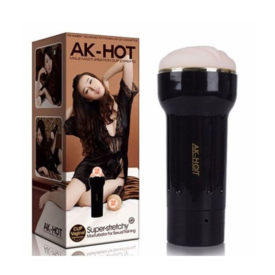 Cốc âm đạo giả silicon gắn tường hình âm đạo giả dài 22.5cm