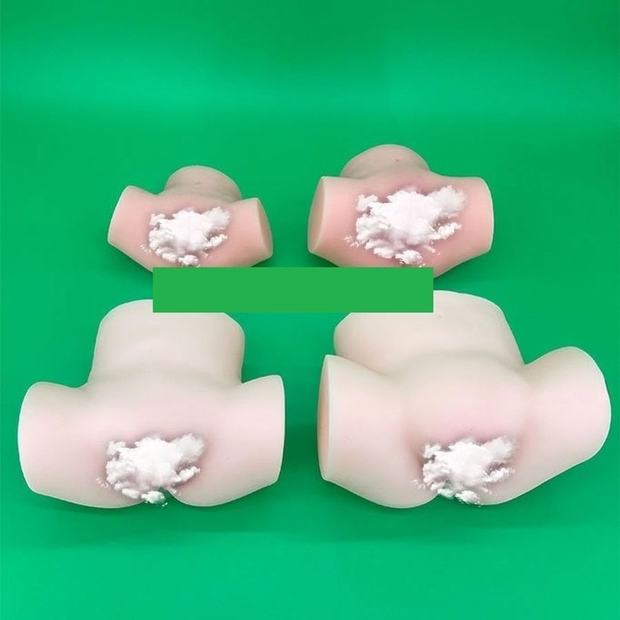 Mông giả nguyên khối có âm đạo silicon mềm dài 13cm