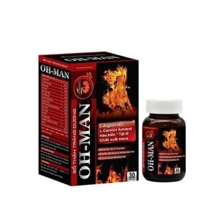 Viên uống bổ thận tráng dương tăng cường sinh lý OH-MAN 30 viên