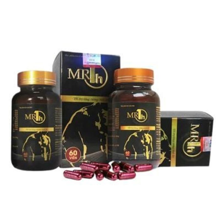 Viên uống bổ thận tráng dương tăng cường sinh lý Mr 1h Hỗ Trợ Tăng Cường Sinh Lực Nam Giới (Hộp 60 Viên)