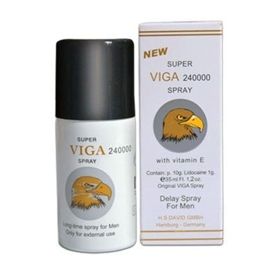 Chai xịt kéo dài thời gian Super Viga Spray Delay 240000 Chính Hãng