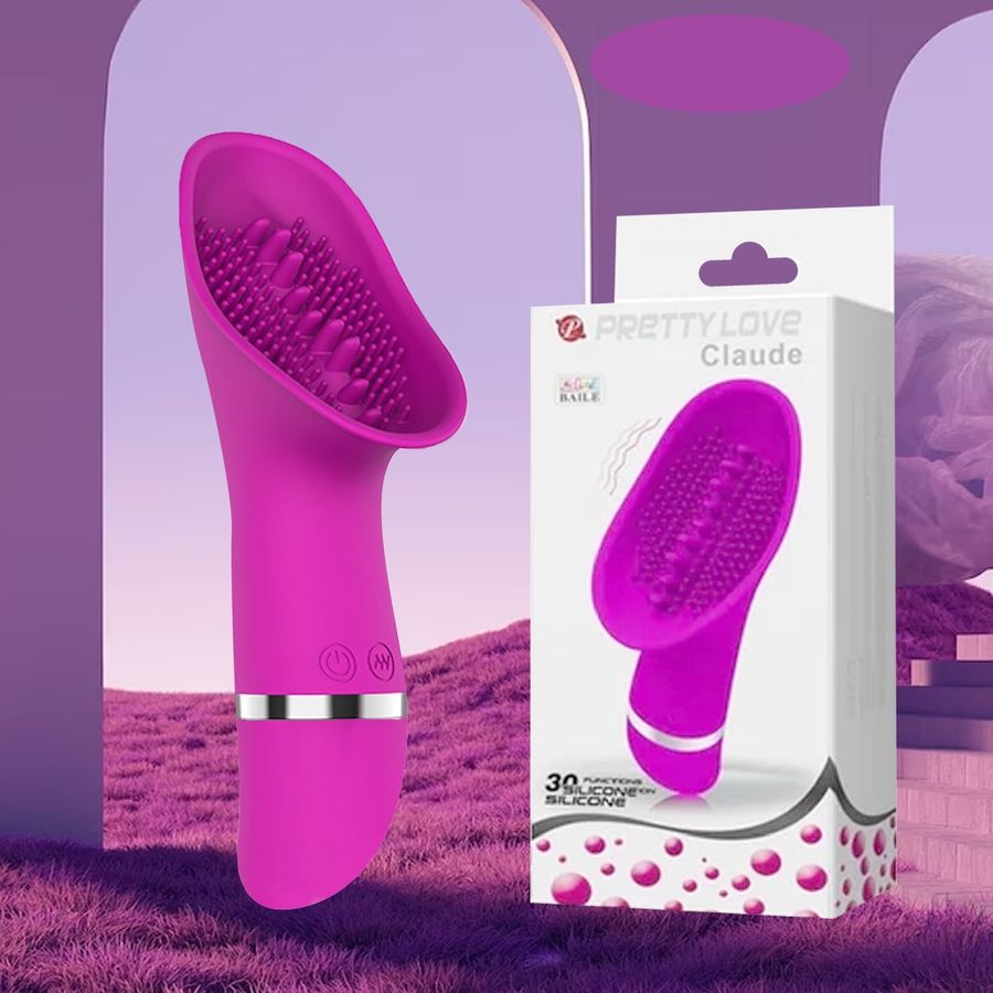 ( CÓ VIDEO ) Lưỡi rung Pretty Love Claude 30 chế độ rung dùng pin