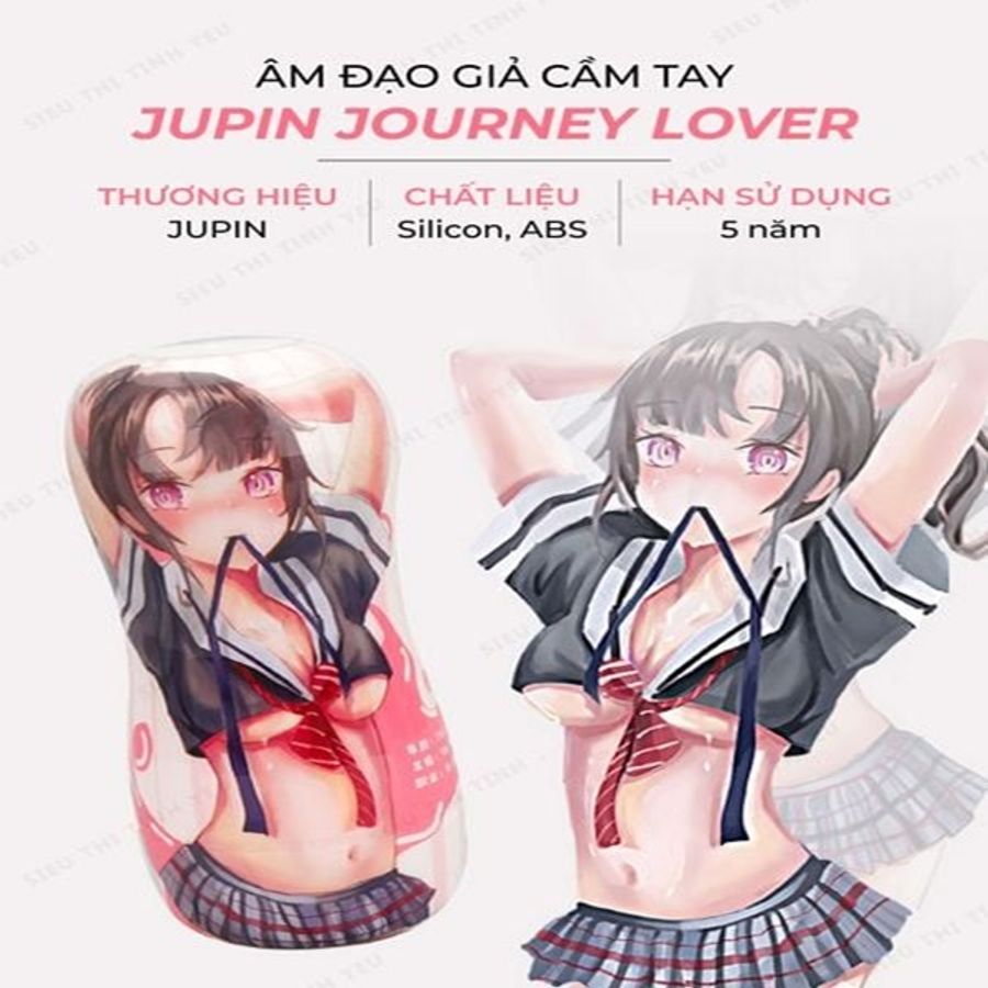 Âm đạo giả cầm tay Jupin Journey Lover mềm mại 384064